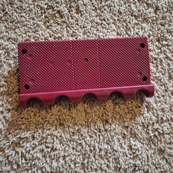 Burgundy Foam Game Rail Protector - Burgundy - Picture 2 of 2